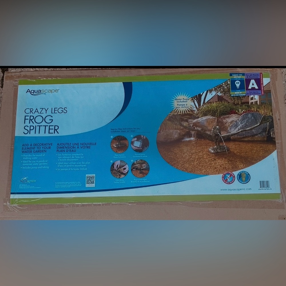 Aquascape Crazy Legs Frog Spitter